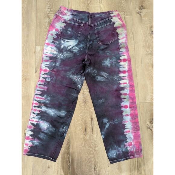 🌈5/25 Style & Co Tie Dye Jeans OOAK - Picture 2 of 8